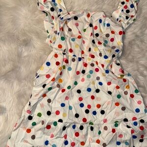 Colorful Polka Dot Dress